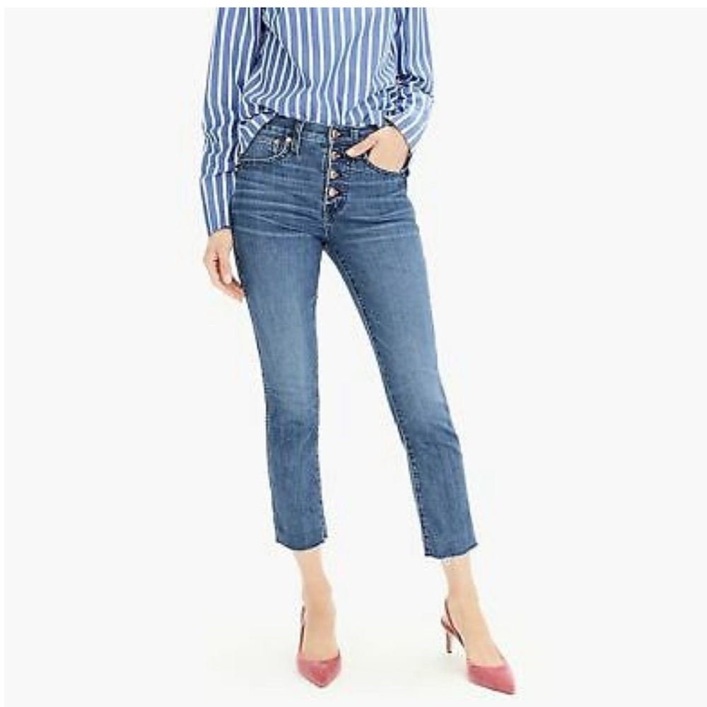 J. Crew Denim | Vintage Straight Jeans button fly